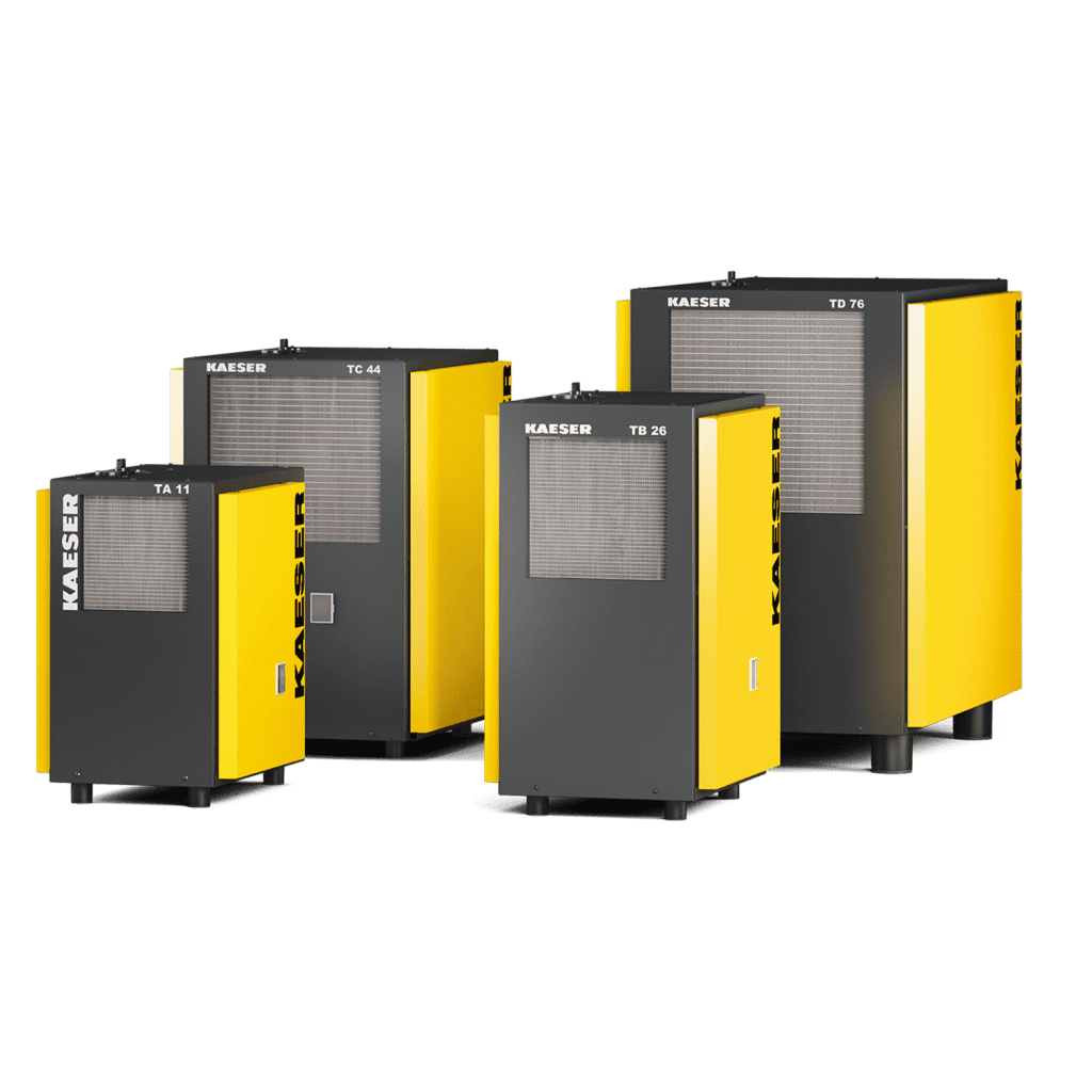 Uscătoare cu refrigerare SECOTEC de până la 8,25 m³/min