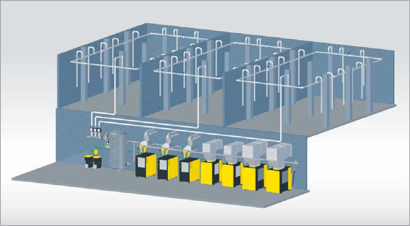 Compressed air supply