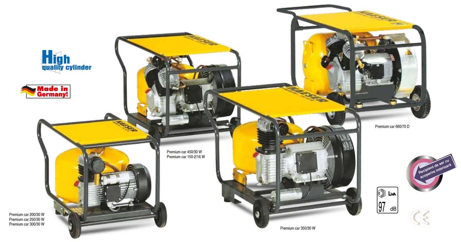 Reciprocating compressors premium series